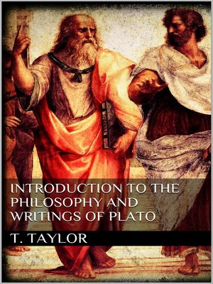 cover image of Introduction to the Philosophy and Writings of Plato